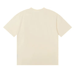 Rhude Heave on Earth Retro Printed High Street Loose Couple Short sleeved T-shirt Summer
