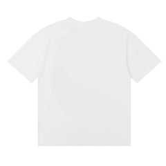 rhude复古标语徽标logo印花小众潮牌圆领宽松短袖T恤男女情侣装 (1)