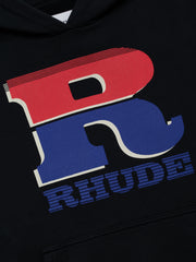 SPLIT PETROL LOGO HOODIE