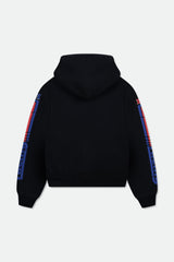 SPLIT PETROL LOGO HOODIE