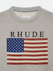 USA FLAG CREWNECK