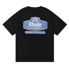 RHUDE Motorsport 2022 Commemorative Printed Crew Neck T-Shirt