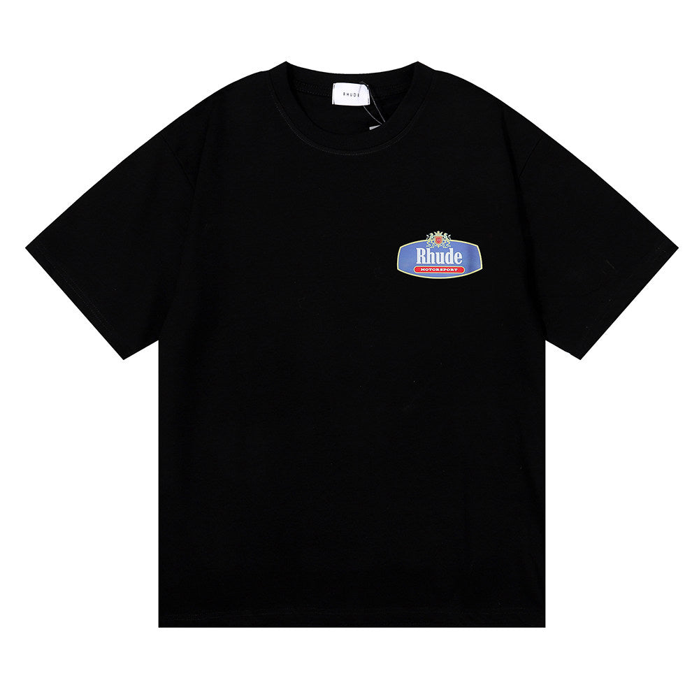 RHUDE Motorsport 2022 Commemorative Printed Crew Neck T-Shirt