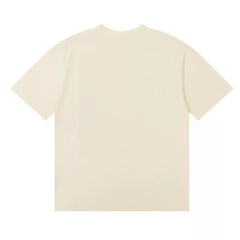 Rhude USA Sailing Crest Graphic Cream Short Sleeve T‑Shirt