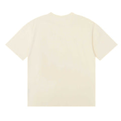 Rhude Grand Prix Miami Racing Car Graphic Cream Short Sleeve T‑Shirt