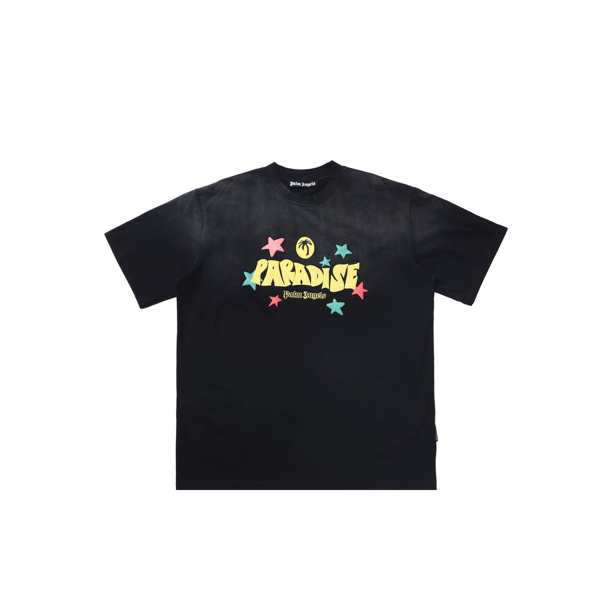 Palm Angels Black Paradise Star Tee