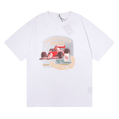 Rhude Vintage Racing Car Graphic Short Sleeve T-Shirt