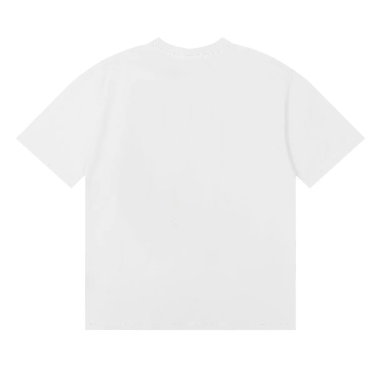 rhude复古标语徽标logo印花小众潮牌圆领宽松短袖T恤男女情侣装 (1)