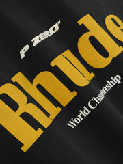 RHUDE WORLD CHAMP TEE