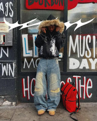 Urban DJeanseconstructed Style Biker