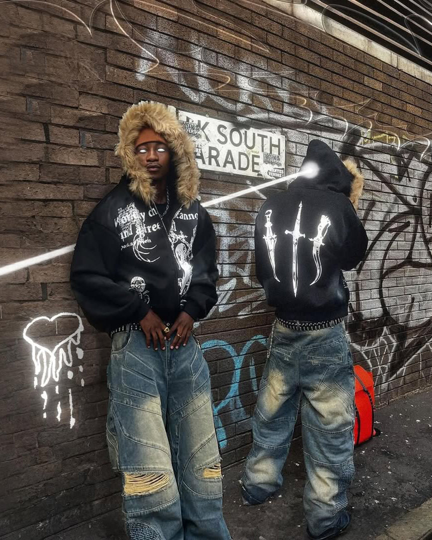 Urban DJeanseconstructed Style Biker